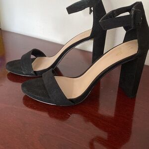 Mix No. 6 Black strappy heels